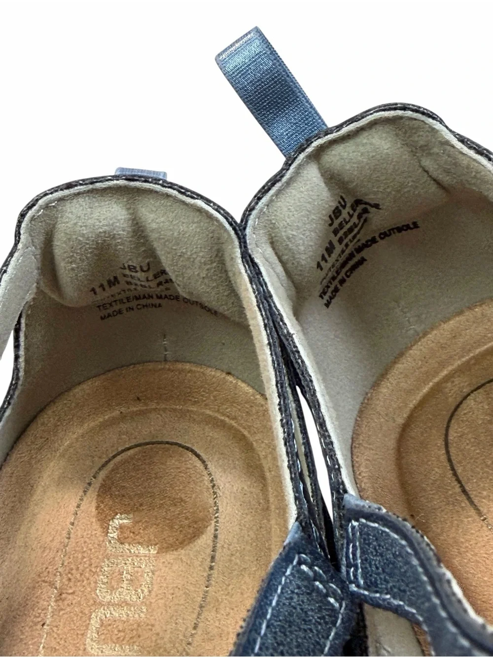 JBU Bellerose Encore Casual Mary Jane Flats in Denim Color Women’s Size 11M